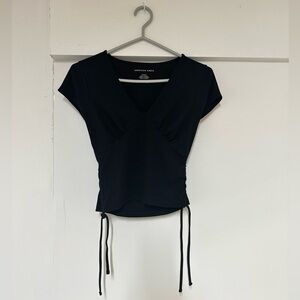 American Eagle Black Crop Top